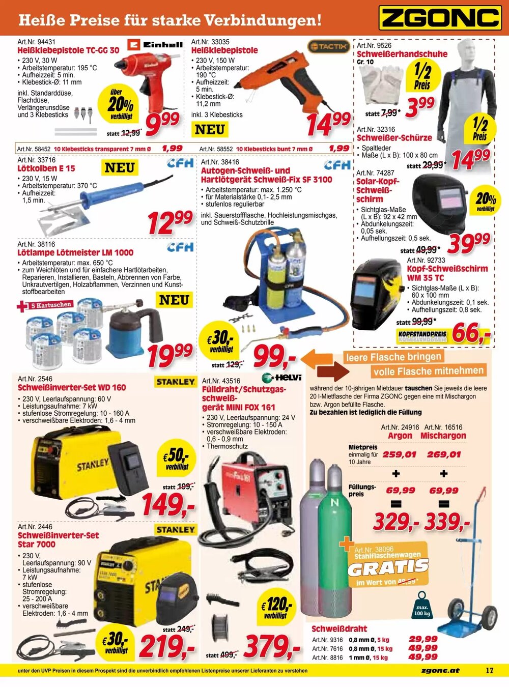 Zgonc Flugblatt (ab 27.11.2025) - Angebote und Prospekt - Seite 17