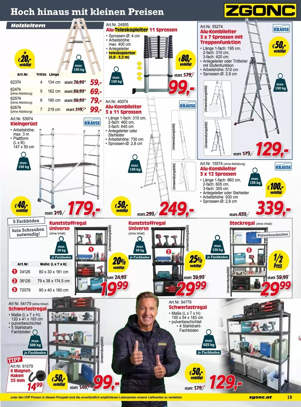 Zgonc Flugblatt (ab 27.11.2025) - Angebote und Prospekt - Seite 19