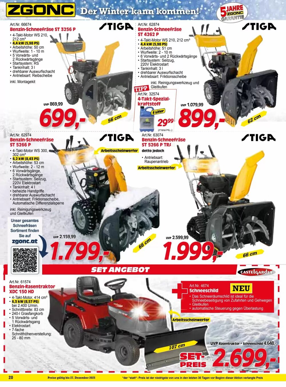 Zgonc Flugblatt (ab 27.11.2025) - Angebote und Prospekt - Seite 20