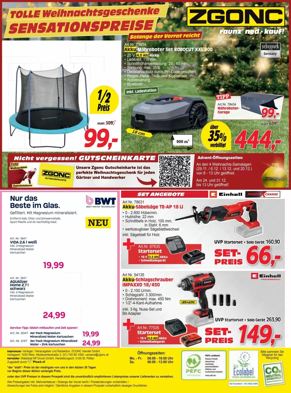 Zgonc Flugblatt (ab 27.11.2025) - Angebote und Prospekt - Seite 24