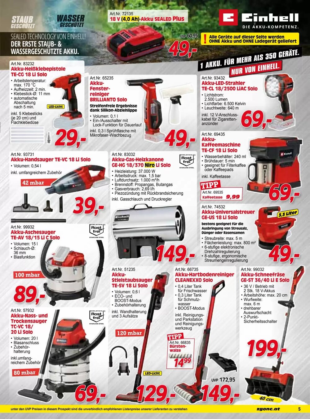 Zgonc Flugblatt (ab 27.11.2025) - Angebote und Prospekt - Seite 5