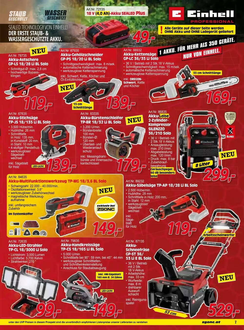Zgonc Flugblatt (ab 27.11.2025) - Angebote und Prospekt - Seite 7
