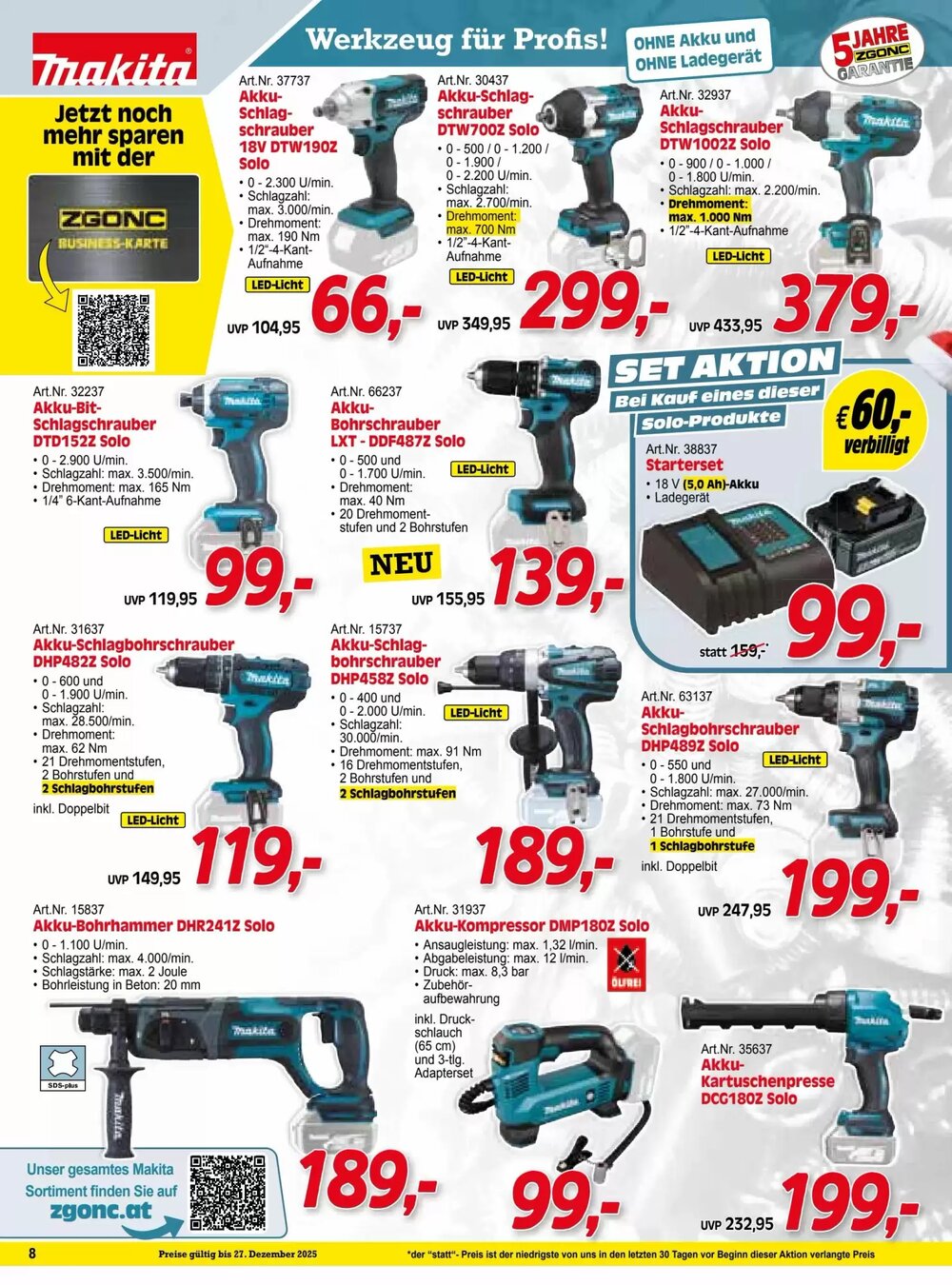 Zgonc Flugblatt (ab 27.11.2025) - Angebote und Prospekt - Seite 8