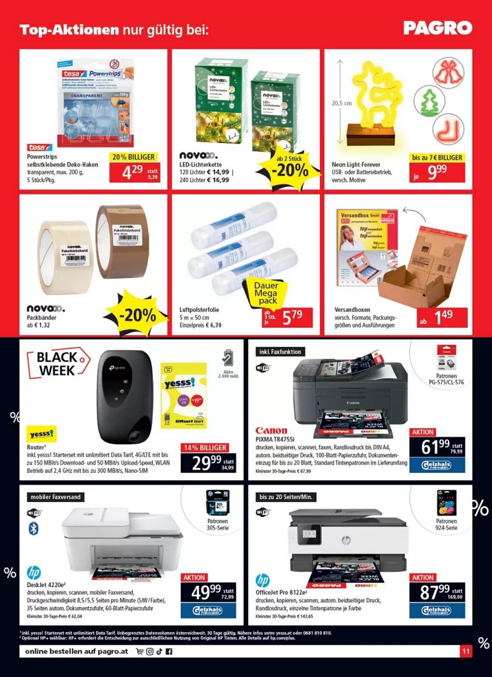 Pagro Diskont Flugblatt (ab 27.11.2025) - Angebote und Prospekt - Seite 11