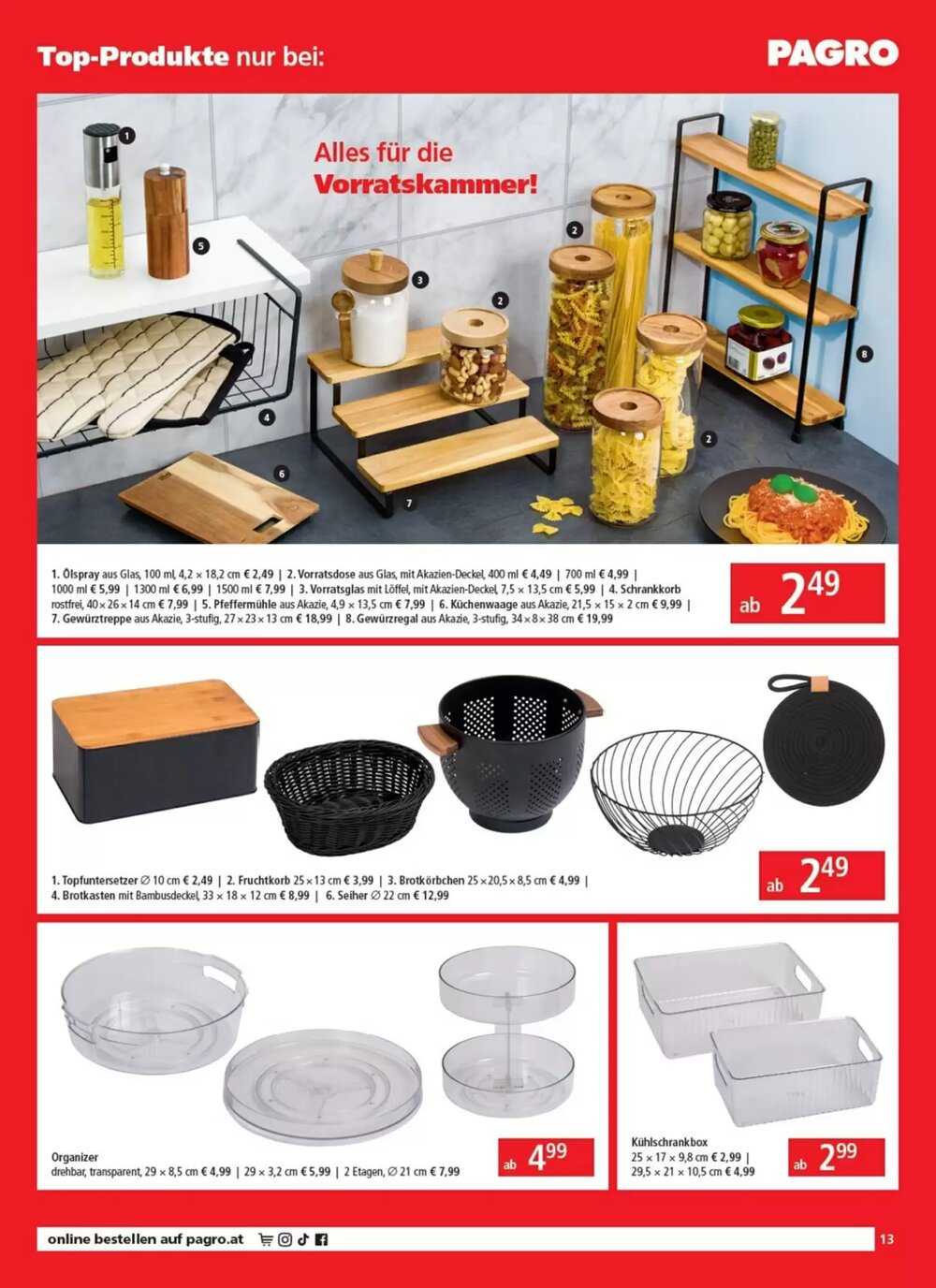 Pagro Diskont Flugblatt (ab 27.11.2025) - Angebote und Prospekt - Seite 13