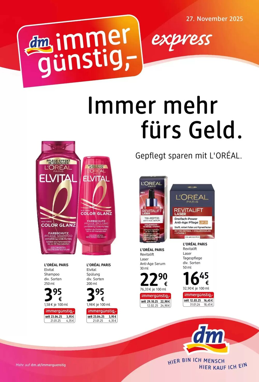 dm Flugblatt (ab 27.11.2025) - Angebote und Prospekt - Seite 1
