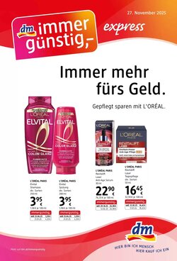 dm Flugblatt (ab 27.11.2025) - Angebote und Prospekt