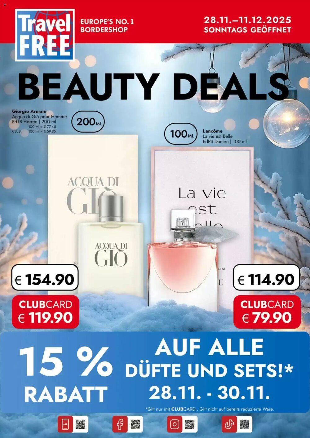 Travel Flugblatt (ab 28.11.2025) - Angebote und Prospekt - Seite 1