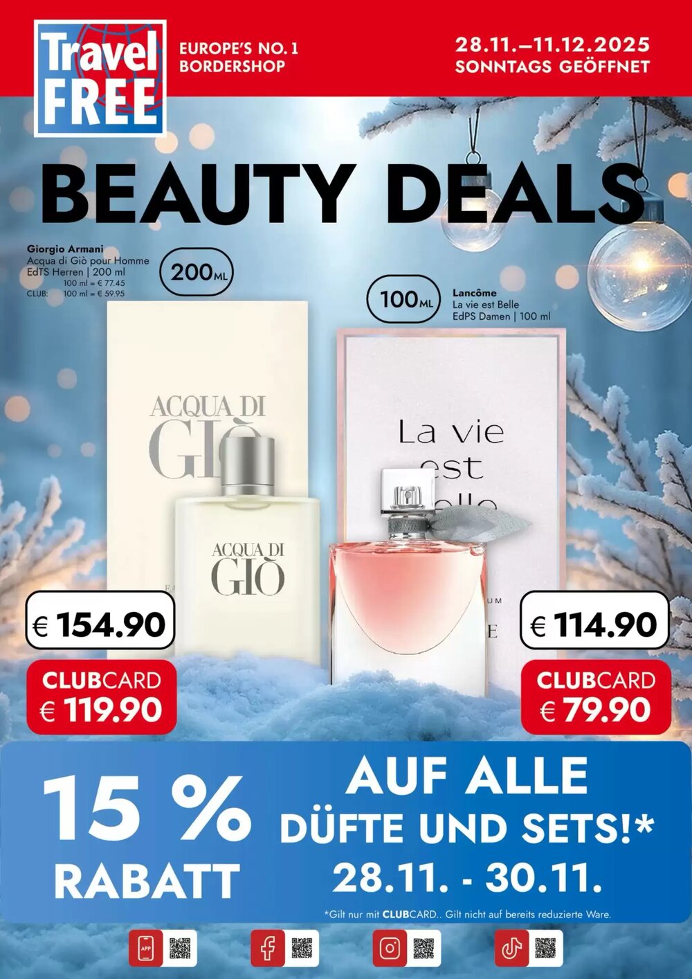 Travel Flugblatt (ab 28.11.2025) - Angebote und Prospekt - Seite 1