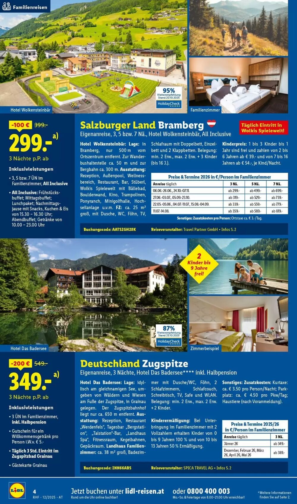 Lidl Reisen Flugblatt (ab 29.11.2025) - Angebote und Prospekt - Seite 4