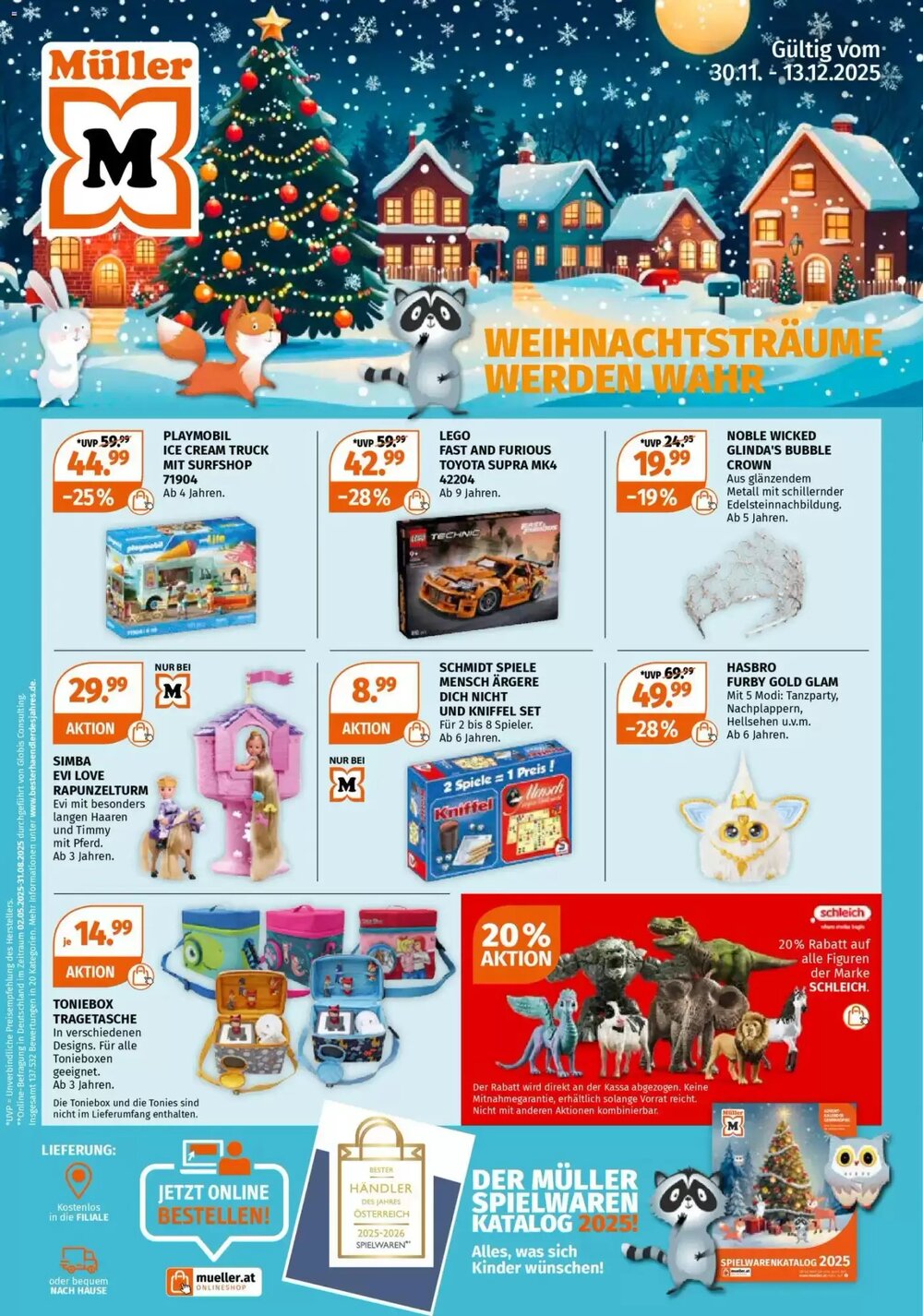 Müller Flugblatt (ab 30.11.2025) - Angebote und Prospekt - Seite 1