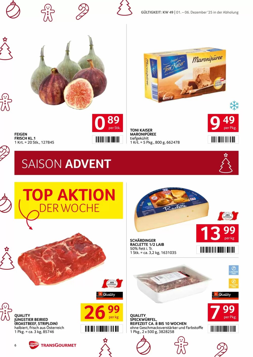 Transgourmet Flugblatt (ab 01.12.2025) - Angebote und Prospekt - Seite 6