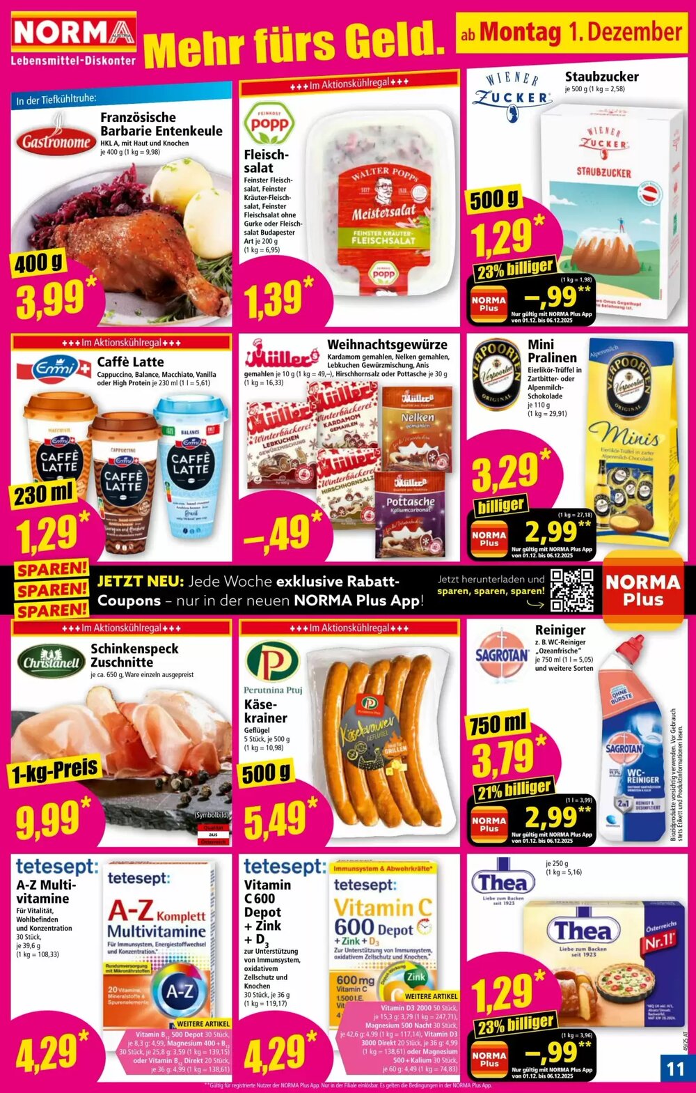 Norma Flugblatt (ab 01.12.2025) - Angebote und Prospekt - Seite 11