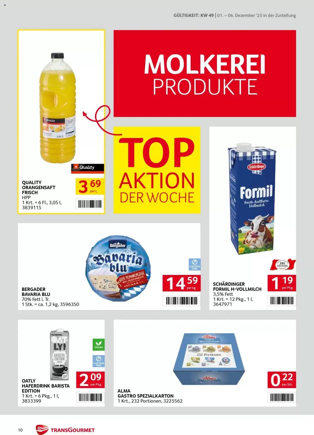Transgourmet Flugblatt (ab 01.12.2025) - Angebote und Prospekt - Seite 10