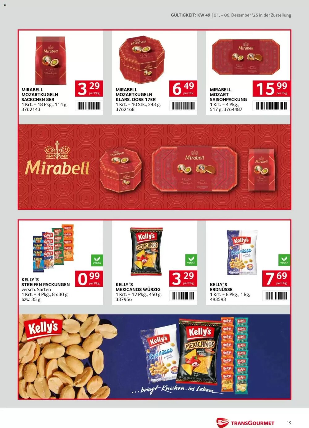 Transgourmet Flugblatt (ab 01.12.2025) - Angebote und Prospekt - Seite 19