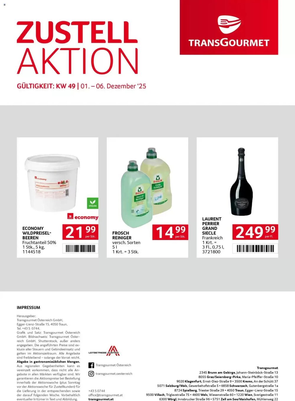 Transgourmet Flugblatt (ab 01.12.2025) - Angebote und Prospekt - Seite 32