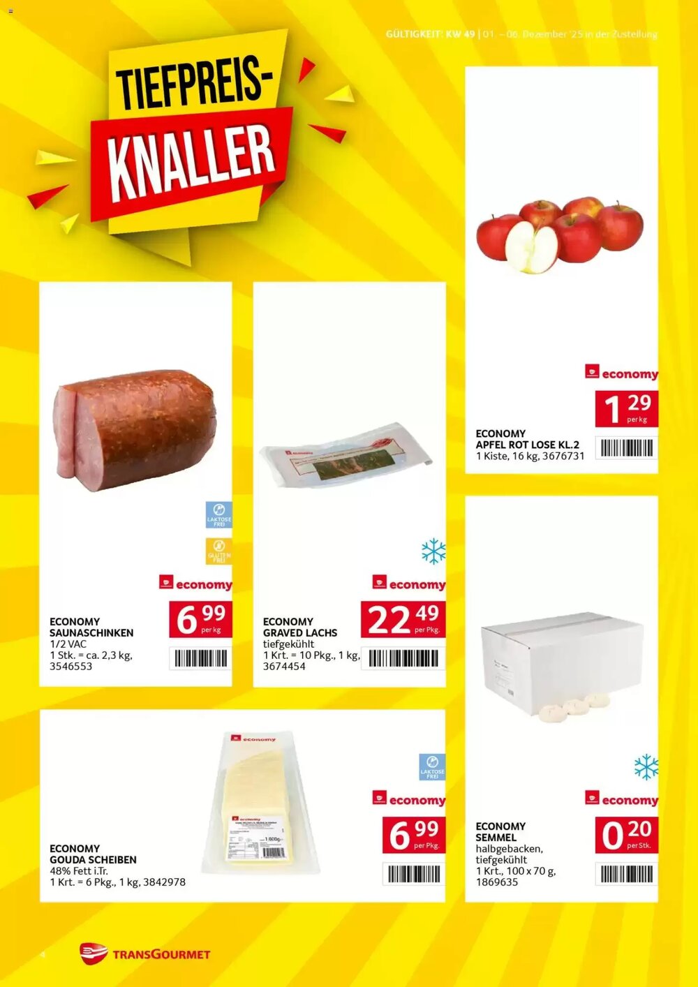 Transgourmet Flugblatt (ab 01.12.2025) - Angebote und Prospekt - Seite 4