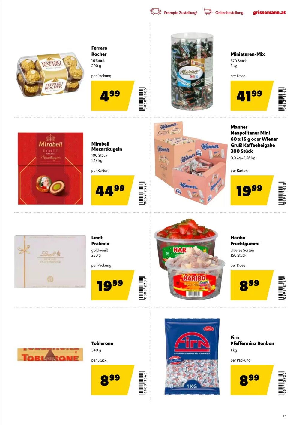 Eurogast Grissemann Flugblatt (ab 01.12.2025) - Angebote und Prospekt - Seite 17