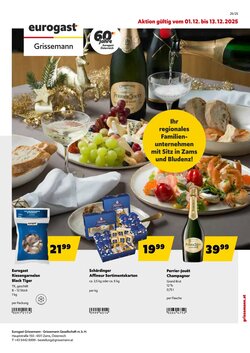 Eurogast Grissemann Flugblatt (ab 01.12.2025) - Angebote und Prospekt