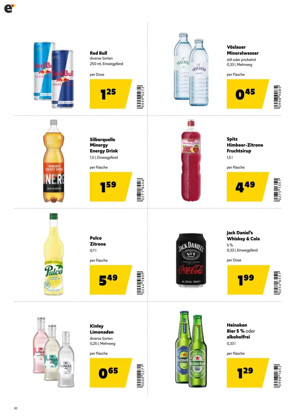 Eurogast Grissemann Flugblatt (ab 01.12.2025) - Angebote und Prospekt - Seite 20