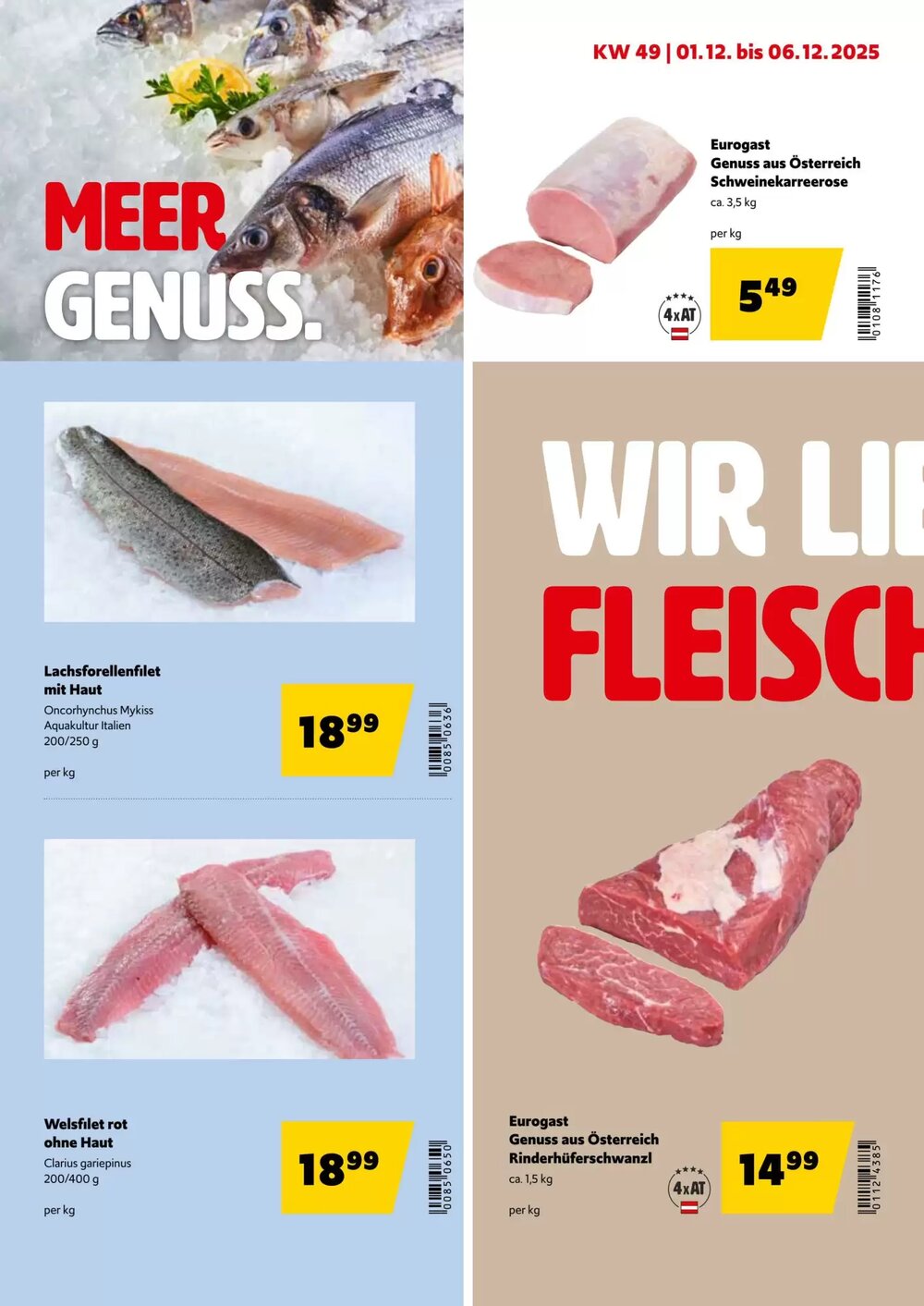 Eurogast Grissemann Flugblatt (ab 01.12.2025) - Angebote und Prospekt - Seite 6