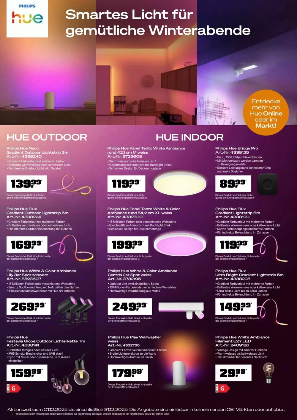 OBI Flugblatt (ab 01.12.2025) - Angebote und Prospekt - Seite 10