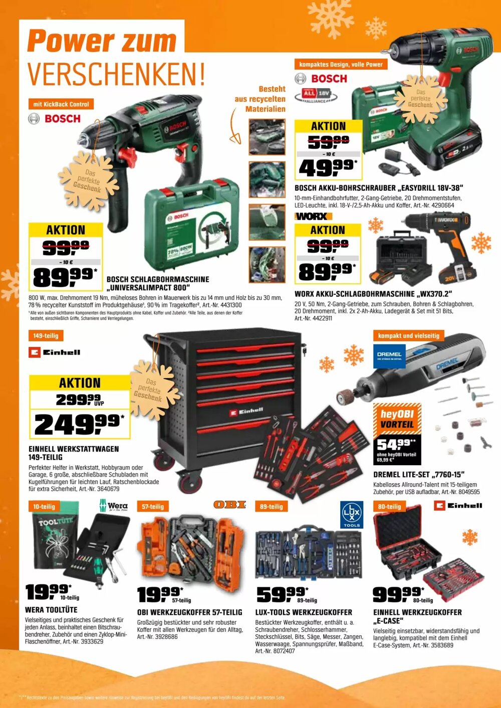 OBI Flugblatt (ab 01.12.2025) - Angebote und Prospekt - Seite 12