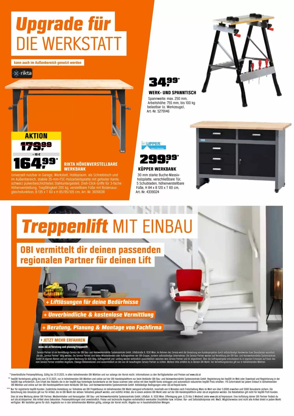 OBI Flugblatt (ab 01.12.2025) - Angebote und Prospekt - Seite 20