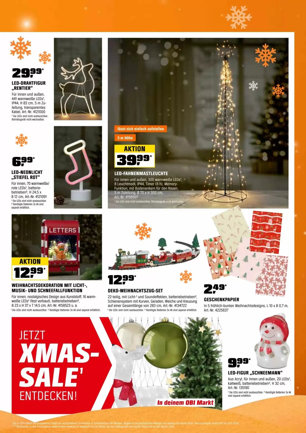 OBI Flugblatt (ab 01.12.2025) - Angebote und Prospekt - Seite 3