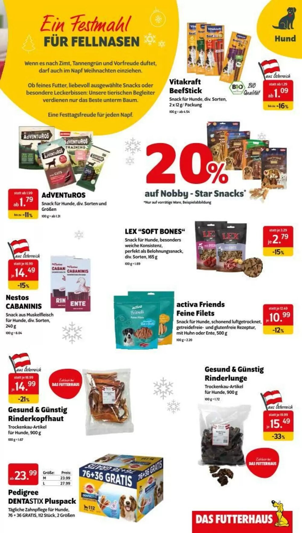 Das Futterhaus Flugblatt (ab 01.12.2025) - Angebote und Prospekt - Seite 3