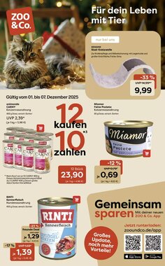 ZOO & Co Flugblatt (ab 01.12.2025) - Angebote und Prospekt