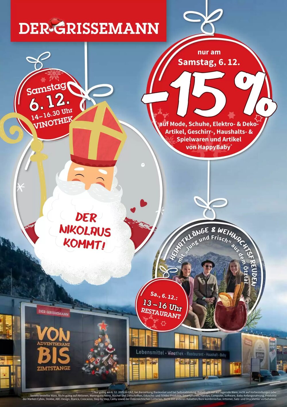 Der Grissemann Flugblatt (ab 01.12.2025) - Angebote und Prospekt - Seite 1