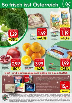 Spar Flugblatt (ab 01.12.2025) - Angebote und Prospekt