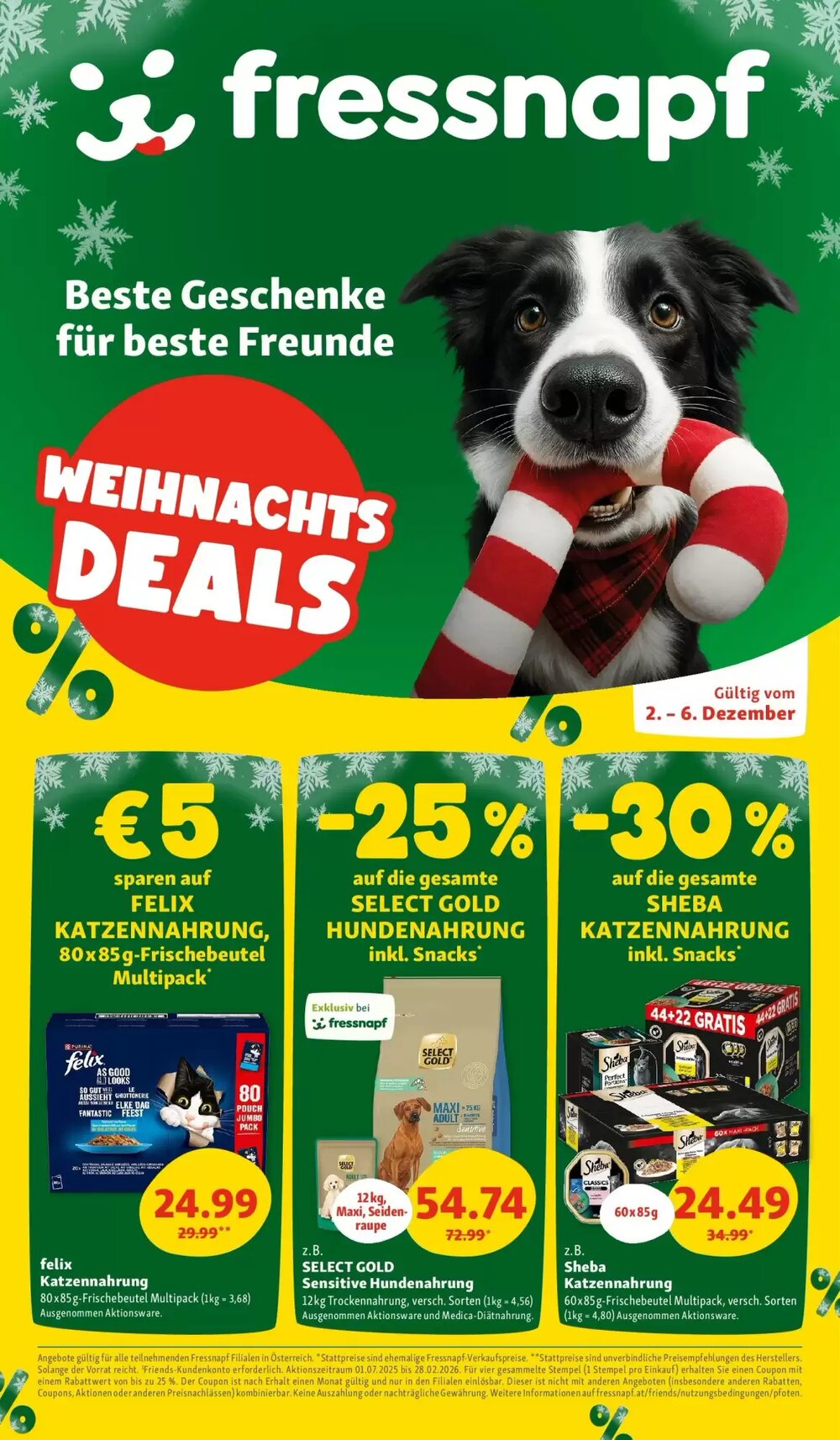 Fressnapf Flugblatt (ab 02.12.2025) - Angebote und Prospekt - Seite 1