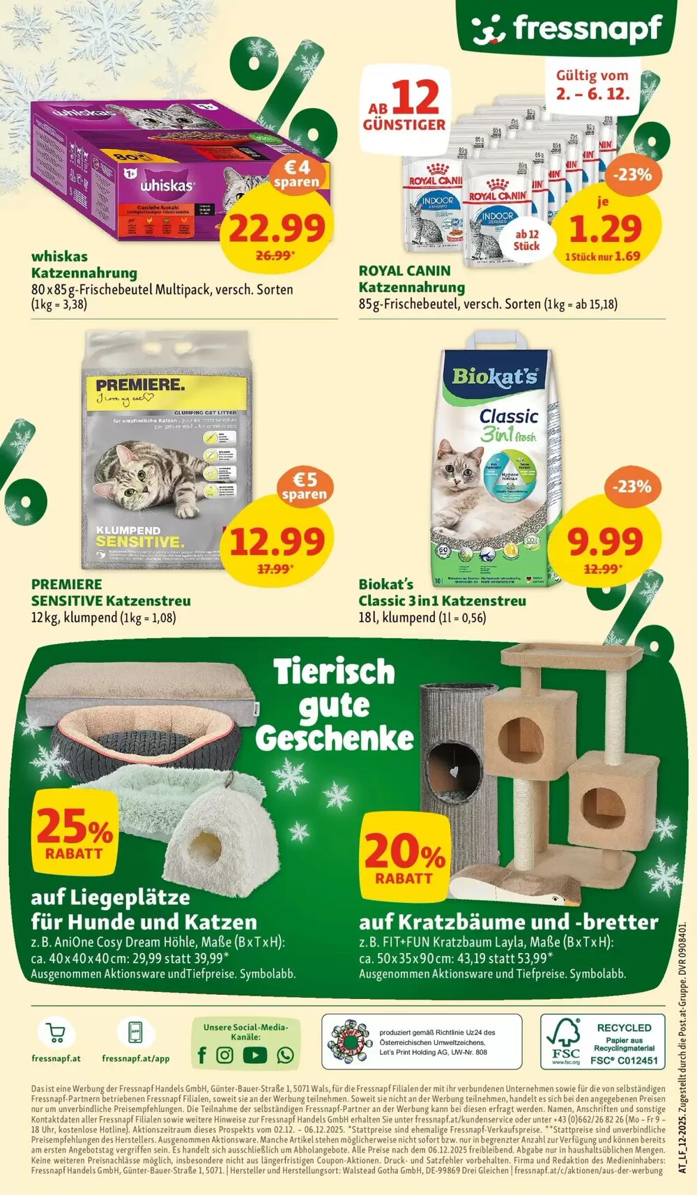 Fressnapf Flugblatt (ab 02.12.2025) - Angebote und Prospekt - Seite 8