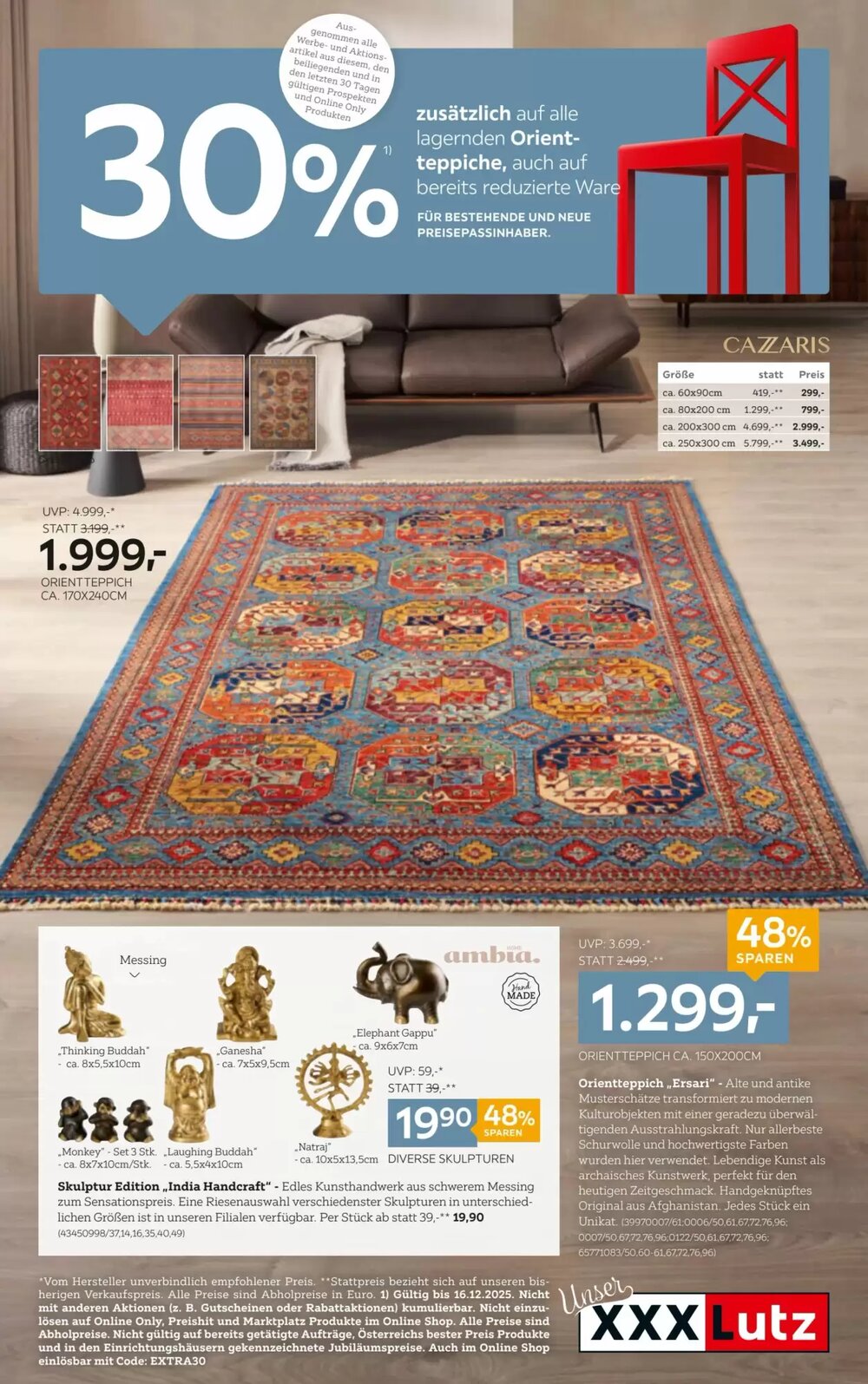 XXXLutz Flugblatt (ab 02.12.2025) - Angebote und Prospekt - Seite 1