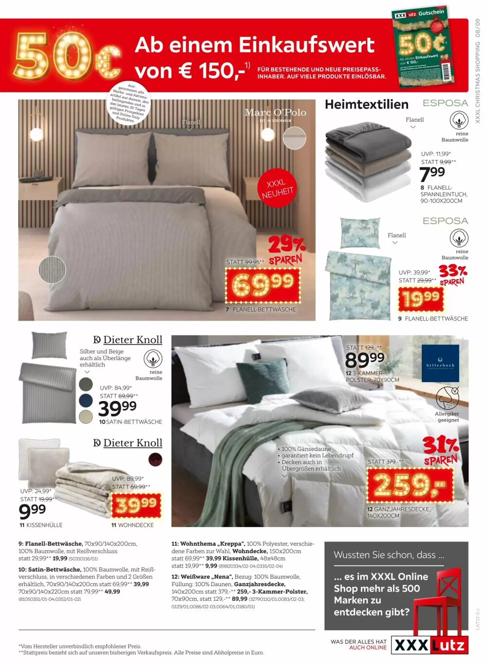 XXXLutz Flugblatt (ab 02.12.2025) - Angebote und Prospekt - Seite 9