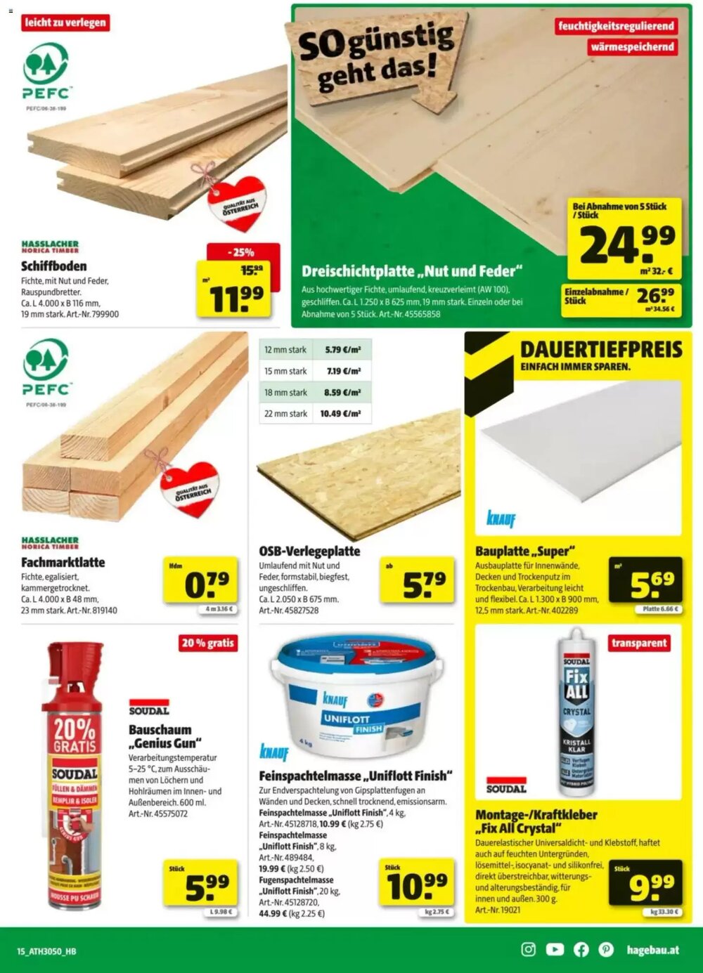 Hagebau Flugblatt (ab 02.12.2025) - Angebote und Prospekt - Seite 15