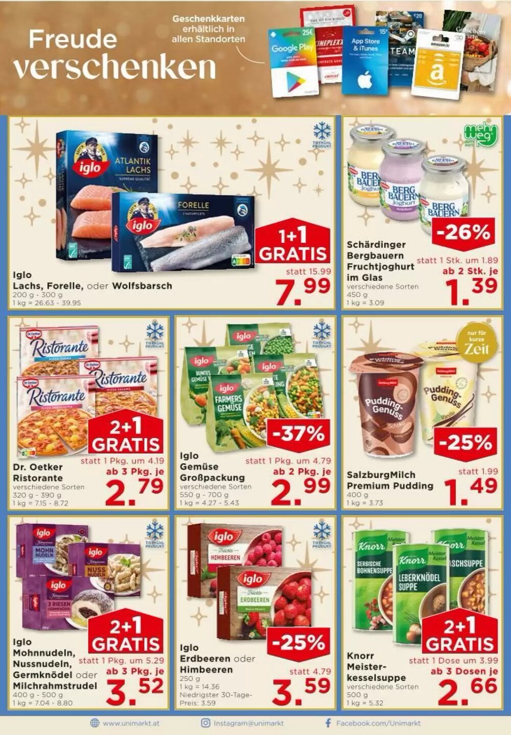Unimarkt Flugblatt (ab 03.12.2025) - Angebote und Prospekt - Seite 12