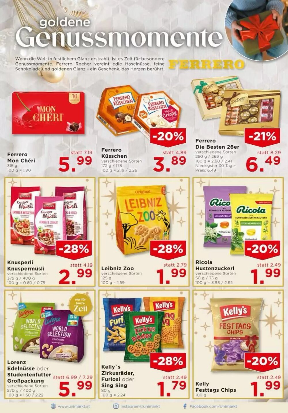 Unimarkt Flugblatt (ab 03.12.2025) - Angebote und Prospekt - Seite 14