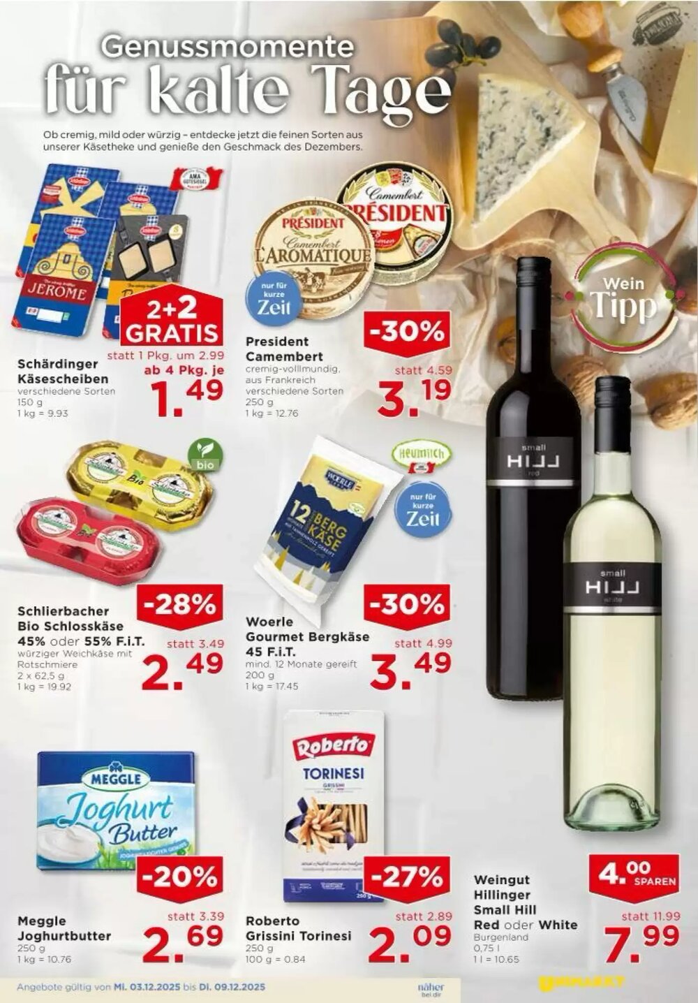 Unimarkt Flugblatt (ab 03.12.2025) - Angebote und Prospekt - Seite 7