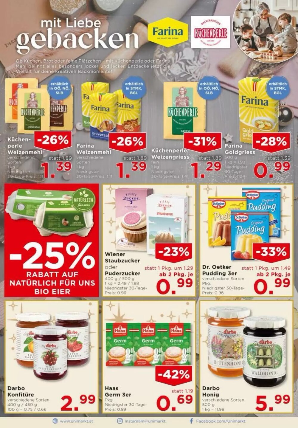 Unimarkt Flugblatt (ab 03.12.2025) - Angebote und Prospekt - Seite 8
