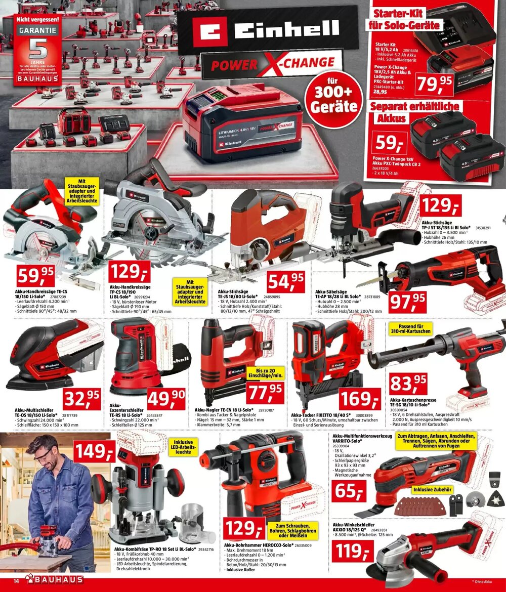 Bauhaus Flugblatt (ab 03.12.2025) - Angebote und Prospekt - Seite 14