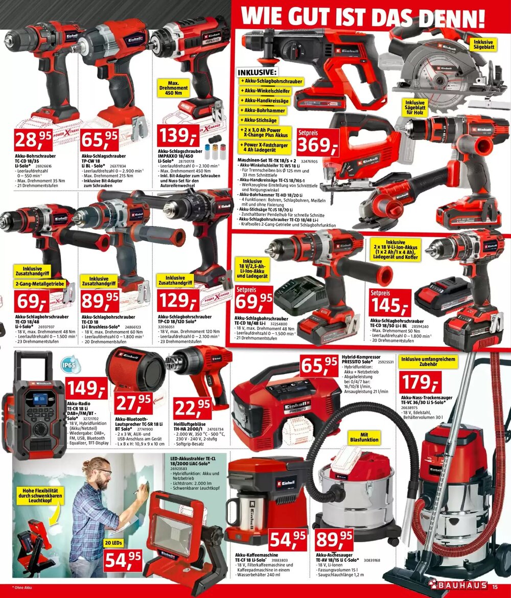 Bauhaus Flugblatt (ab 03.12.2025) - Angebote und Prospekt - Seite 15