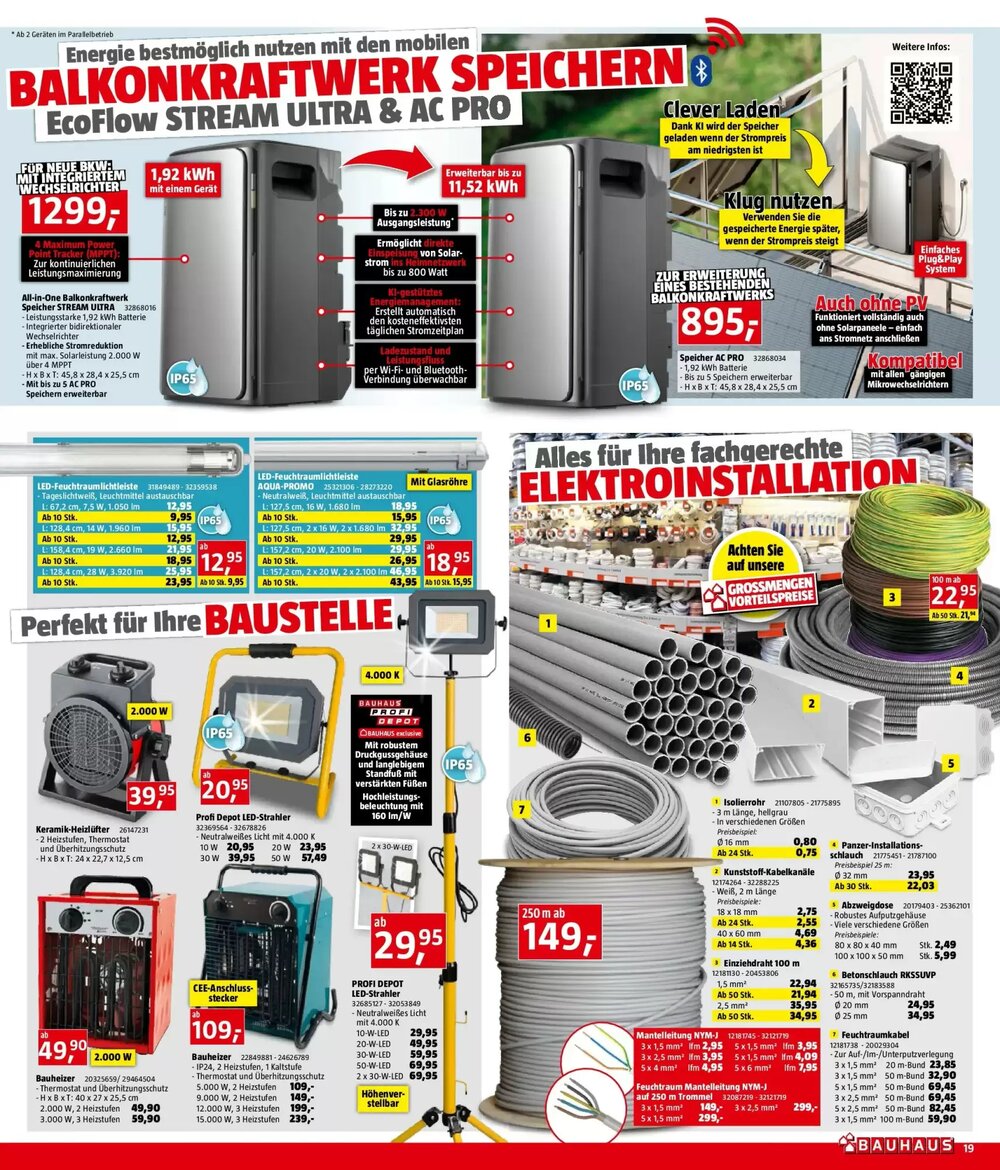 Bauhaus Flugblatt (ab 03.12.2025) - Angebote und Prospekt - Seite 19
