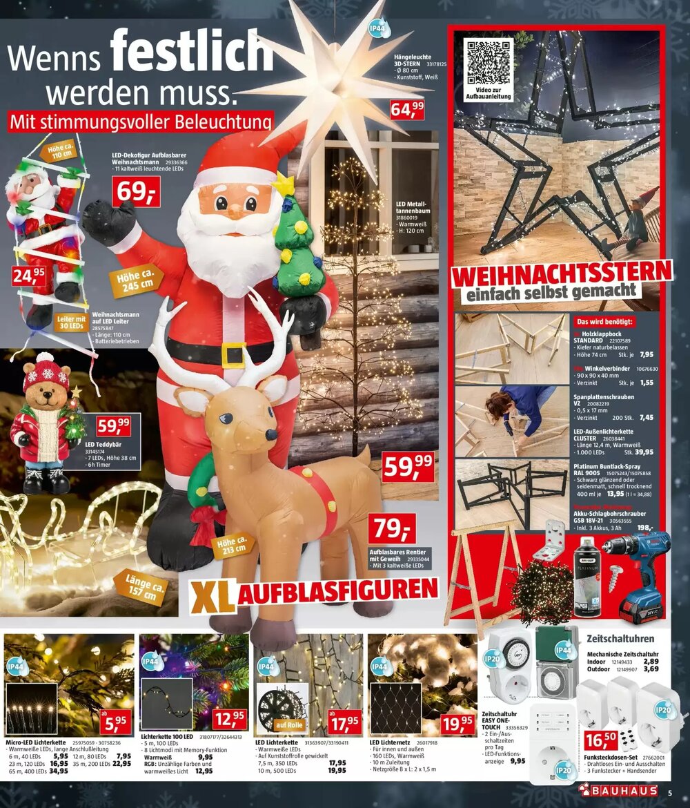 Bauhaus Flugblatt (ab 03.12.2025) - Angebote und Prospekt - Seite 5