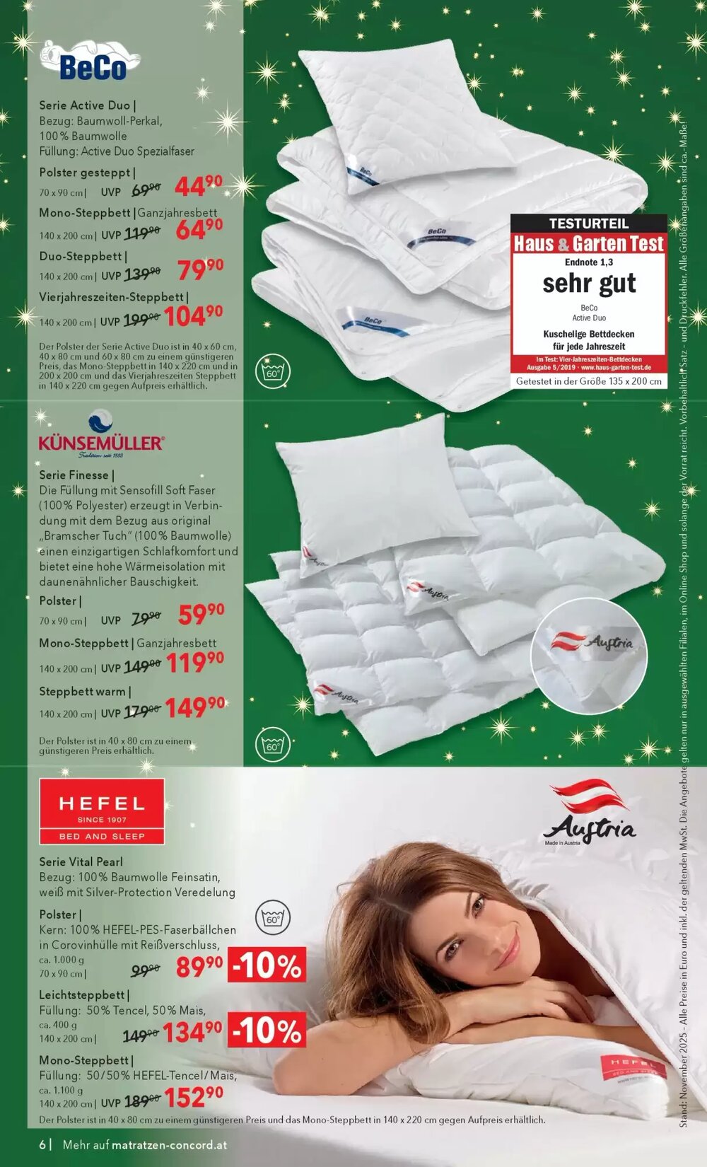 Matratzen Concord Flugblatt (ab 03.12.2025) - Angebote und Prospekt - Seite 6
