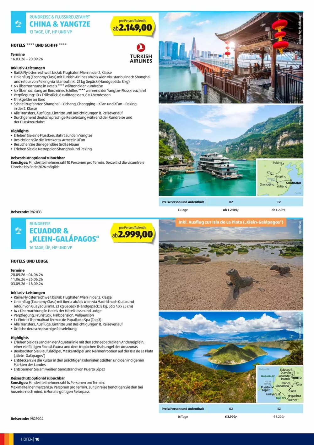 Hofer Reisen Flugblatt (ab 03.12.2025) - Angebote und Prospekt - Seite 10