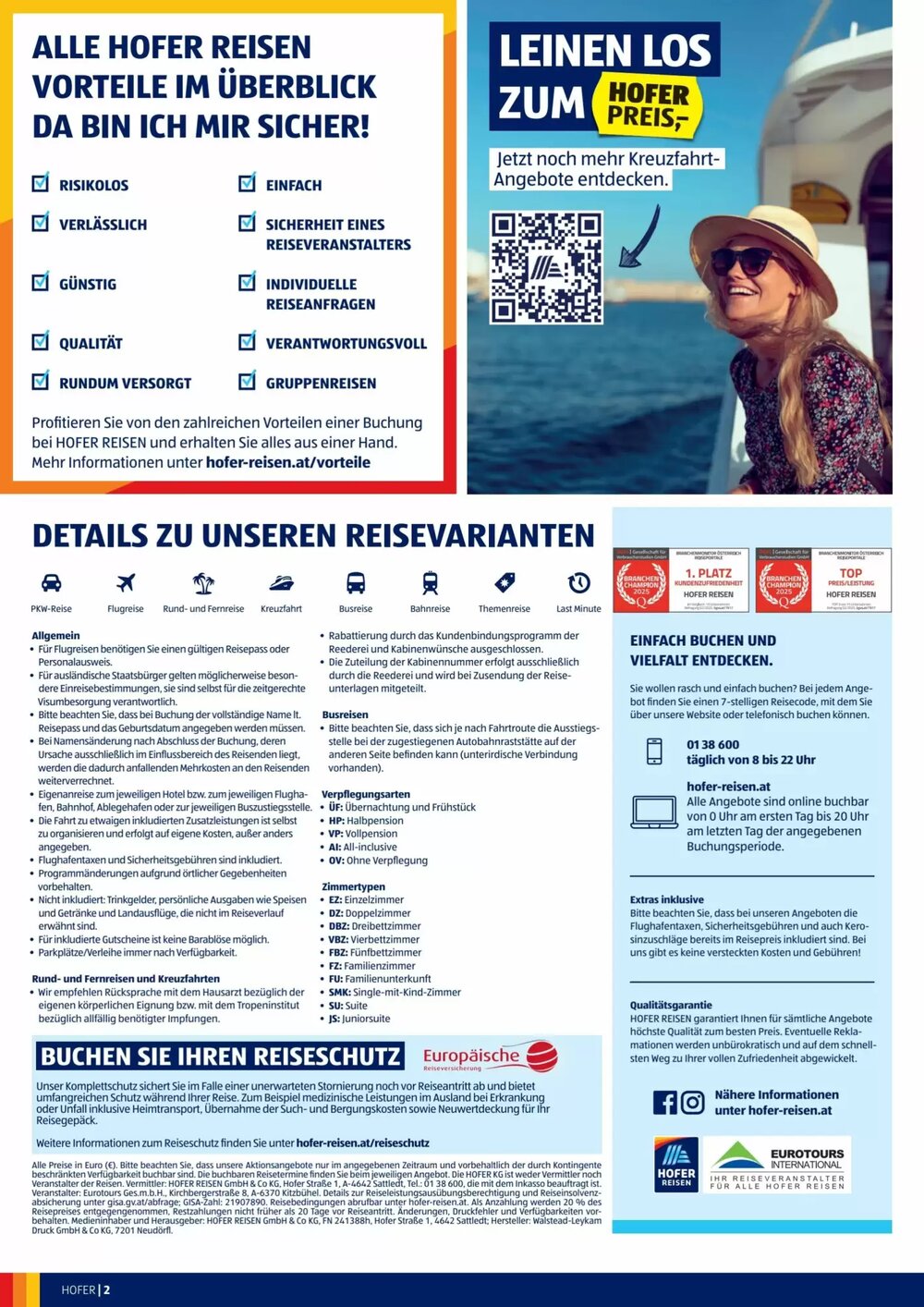 Hofer Reisen Flugblatt (ab 03.12.2025) - Angebote und Prospekt - Seite 2