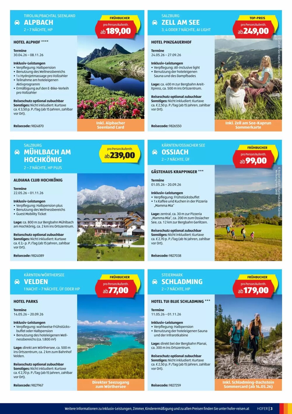Hofer Reisen Flugblatt (ab 03.12.2025) - Angebote und Prospekt - Seite 3